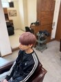 フロップニク(FLOPNIK) ピンク×ベージュ