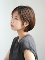インセプション 銀座(INCEPTION) 前下がりショート・ボブ/絶壁解消/前髪あり/20代/30代/内巻き
