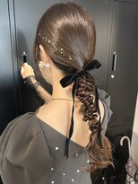 シンス 銀座(since)&nbsp;ヘアセット/ヘアアレンジ/編み下ろし/参列ヘア