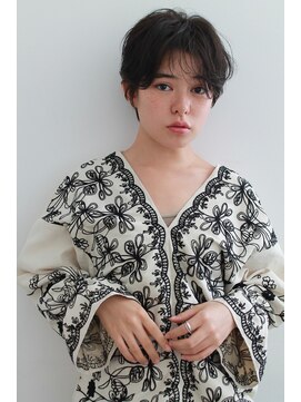 ヘアーサロン リノ(Hair Salon Lino) 耳出しショート アッシュベージュブラウン