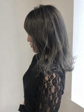 スティル ヘアアンドアイラッシュ(STILL hair&eyelash) 【STILLが叶える‥】ハイ透明感シルバーグレージュ