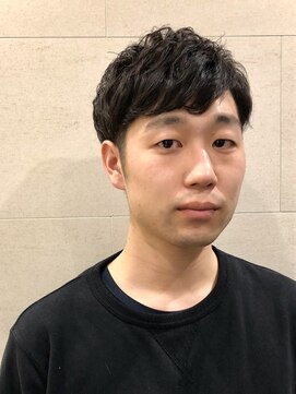 グレイスフル バーバープラチナム 六本木店(Graceful Barber platinum) ツーブロマッシュ×ルーズパーマ