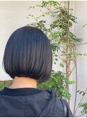 首すじスッキリボブスタイル
