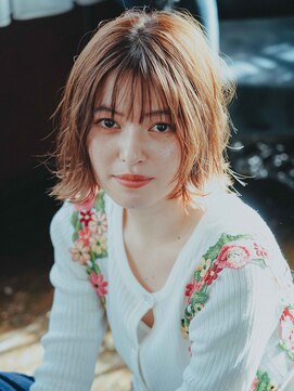 ヘアリラクゼーション クインズベリー(Hair Relaxation Queen's Berry) プラチナグレージュ ハイライトミディアム