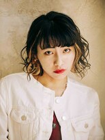 カラーサロンビスカリア 相模原エリア 淵野辺駅店(Color salon Biscaria)&nbsp;リッジカールボブ