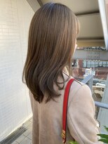 オーシャン(Ocean)&nbsp;［OCEAN Hair&Life 水田成美］ブリーチなし☆ミルクティーカラー