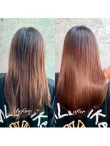 ユアーズヘア  あざみ野店(youres hair)&nbsp;髪質改善　ULTOWA  酸熱トリートメント　オージュア　Aujua