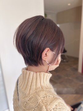 ヘアデザイン ニーチェ(Hair Design ni che) オレンジ