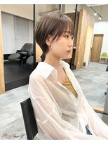 アノネ(anone)&nbsp;ショートマッシュ×髪質改善カラー