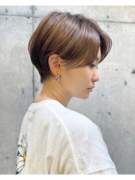 ロンドフルール 大宮東口(Lond fleur) Lond fleur林　大人可愛いくびれハンサムショート　ネビージュ