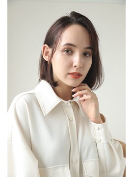 エクリ(equri×SHISEIDO) 大人ボブ×ツヤカラー