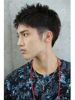ザサードヘアー 千葉(THE 3rd HAIR)&nbsp;メンズかき上げアップバングスリークショート