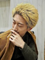 ヨシザワインク プレミアム 横浜 桜木町店(YOSHIZAWA Inc. PREMIUM)&nbsp;メンズワイルドアップバングオールバックリバースショート