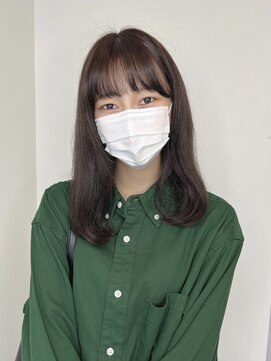 ナンバー ブラオ 名古屋栄(N° blao) オリーブグレージュ/ショート/くせ毛ショート/オリーブベージュ