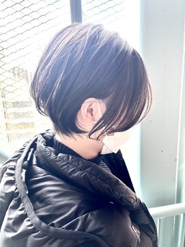 ジエクト 本店(The Ect) ヘルシースタイル×小顔ショート×ショコラアッシュ×モードヘア