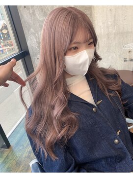 ガルボ ヘアー(garbo hair) ベージュカラー10代20代30代ミルクティーベージュカラー