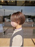 ころんと丸みショート