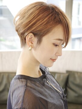 ロビー 表参道(ROBBY) 大人マッシュショート／丸みショート／ショートパーマ／30代40代