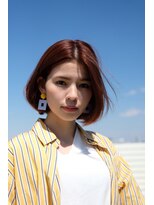 エアー 横浜(AIR)&nbsp;【湯田】前髪なし！大人っぽボブ