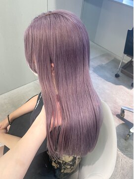 ジェム(GEM) ラベンダーカラー/ストレートスタイル