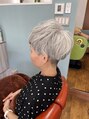 ヘアーアンドフェイス タケトイズ(hair&face TAKETO.is)&nbsp;サイドブロックが入ったマッシュショート(^^)これがカッコイイ!!