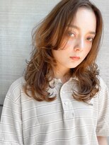 レクタ(RECTA)&nbsp;斜めバングインナーグレージュ大人ベージュカラー4