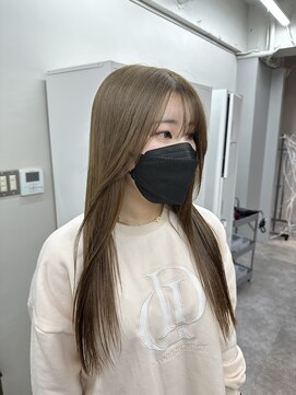 ヴェルダ 池袋店(verda) 1ブリーチ グレージュ