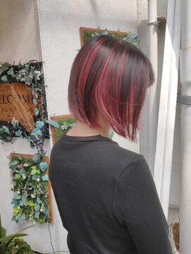 シャローム(SHALOM) アンブレラカラー レッド/ブラック