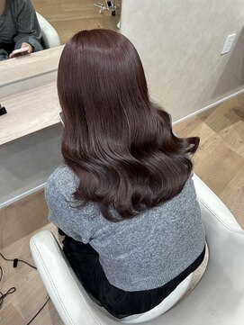 アヴァンス なかもず店(AVANCE.) ◎ワインレッド×髪質改善カラー◎