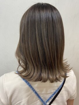 ネックス 表参道本店(nex) nex表参道明るい白髪染めナチュラルベージュ30代40代50代60代