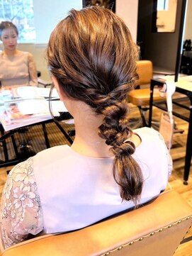 マフェラダー(mahae RUDDER) お呼ばれアレンジ