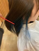 グランバイ アトリエドングリ(Grand × AtlierDonguri) お客様髪質改善データ1181(インナーカラー)