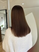 レクタ(recta)&nbsp;モカブラウン ストレートヘア ミディアムヘア