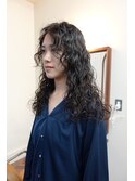 ハードパーマ　くるくるパーマ