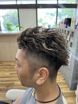 スウェル 津田沼店(Swell) 流しツイスパ[津田沼駅/Men's/メンズカット/パーマ]