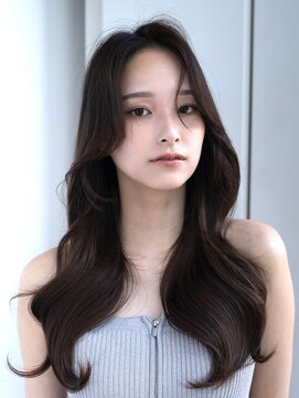 エインアンリー 明治神宮前(AIN.ANLY.) 着物メルティカラーくびれロング似合わせカットロングレイヤー