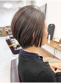 白髪染め/髪質改善/中野/ボブショート ビフォアー&アフター