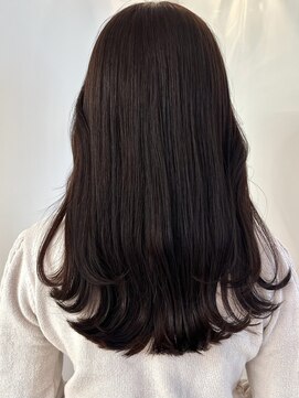 ローネス ギンザ(LONESS ginza) 春カラーピンクブラウンピンクベージュミディアムレイヤー銀座