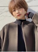 ショートカット×ひし形ショートボブ×前髪あり20代30代40代