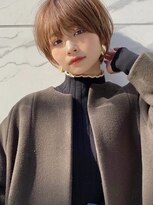 メモリーズ 表参道(Memories) ショートカット×ひし形ショートボブ×前髪あり20代30代40代