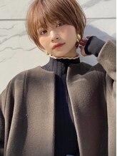 メモリーズ 表参道(Memories) ショートカット×ひし形ショートボブ×前髪あり20代30代40代