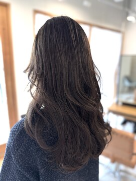シアン 橋本店(Shian) レイヤーカット オリーブグレージュ