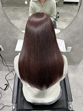 ハノン バイ リンクス 大宮(Hanon by LINKTH)&nbsp;ブリーチなしワインレッド