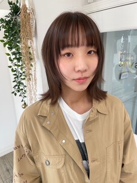 シンク オモテサンドウ(sync omotesando) 柔らかい質感と透け感が可愛いナチュラルベージュ