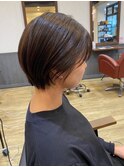 コンパクトショート×ナチュラルブラウン
