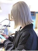【女子人気カラー】ホワイトミルクティ×ブリーチ３回