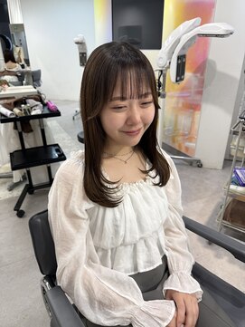 ユーフォリア 渋谷グランデ(Euphoria SHIBUYA GRANDE) レイヤーカット お顔周りカット AKARI