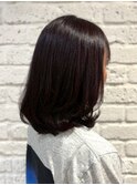 大人ミディ暗めカラー