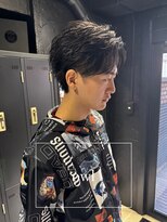 アウル 心斎橋(owl)&nbsp;フェザーパーマ/フェザーショート/メンズパーマ/センターパート