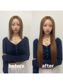 バズ サッポロ バイ フィーネ(BuzZ sapporo by Fi-Ne) エクステのbefore after